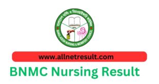 BNMC Nursing Result 2023