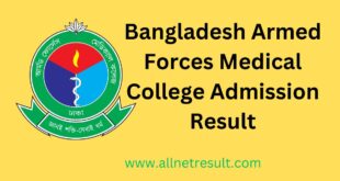 AFMC Admission Result 2023
