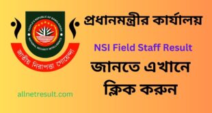NSI Field Staff Result 2023