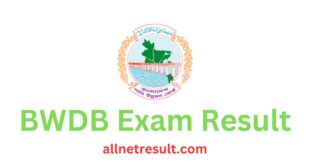 BWDB Exam Result 2023