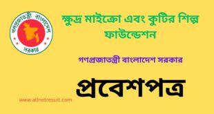 SMCIF Admit Card 2023