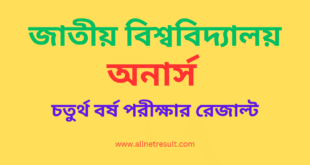 NU Honours 4th Year Result 2023