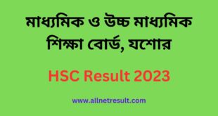 Jessore Board HSC Result 2023