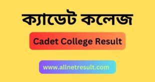 Cadet College Result
