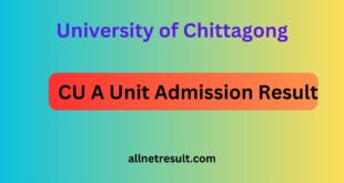 CU A Unit Admission Result